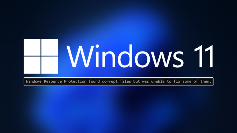 How to Fix Windows Resource Protection found corrupt files but was unable to fix some of them.