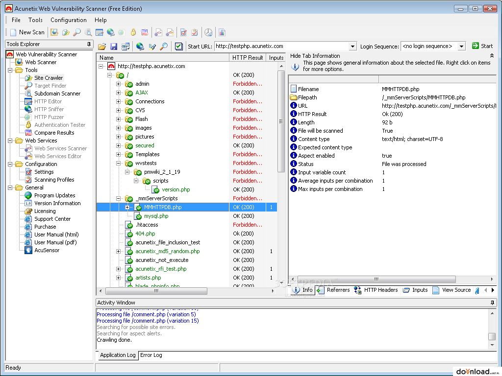 Acunetix Web Vulnerability Scanner - Free download and