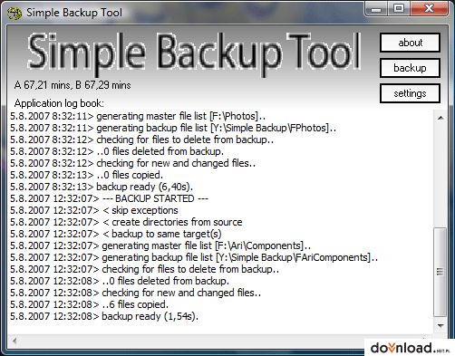 Backup Software Downloads for Windows.