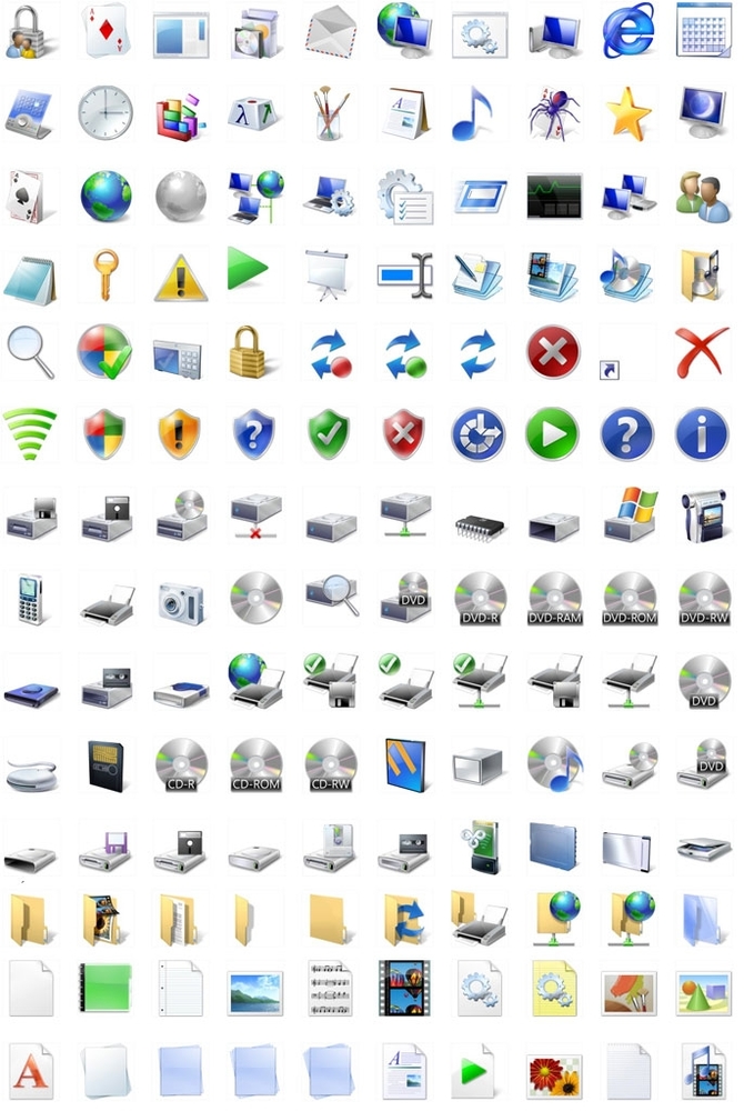 Microsoft Windows Icons Free-