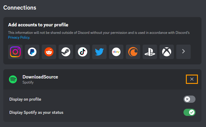 How to link or unlink Steam, PSN, Spotify, Twitch, YouTube, and others to Discord
