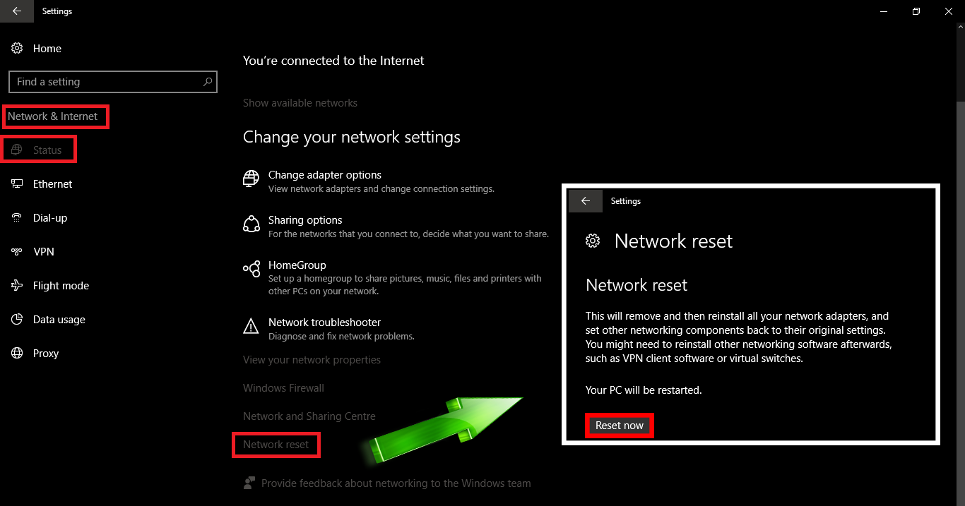 How_to_fix_internet_connection_problems_windows
