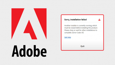How to Fix Sorry Adobe Software Installation Failed Another installer is currently running (Error Code 81)