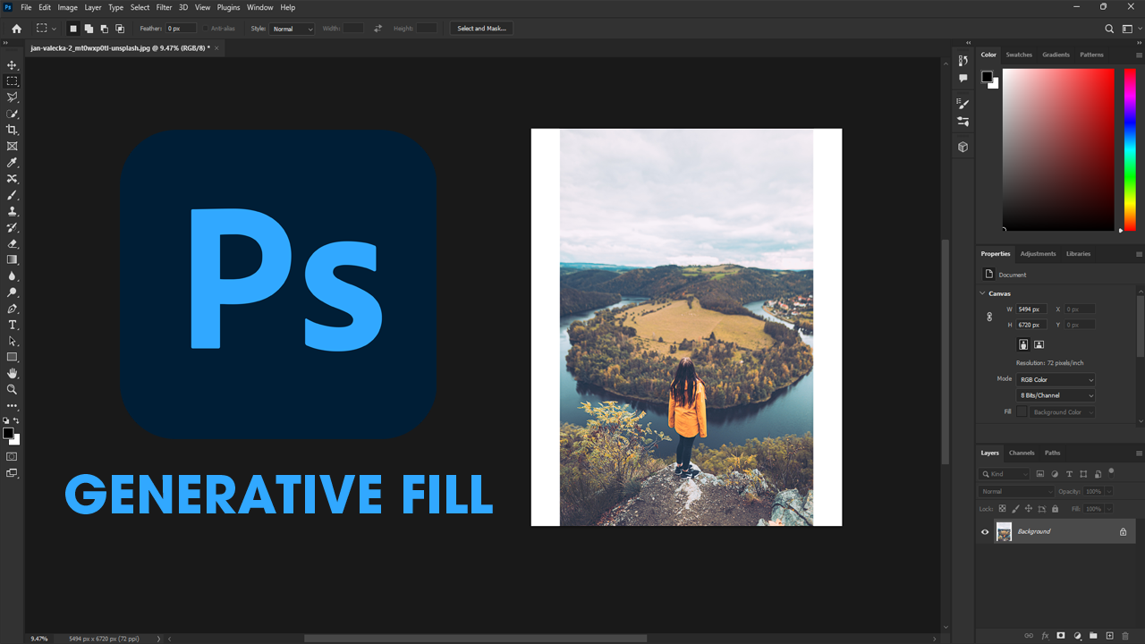How to use Generative Fill in Photoshop