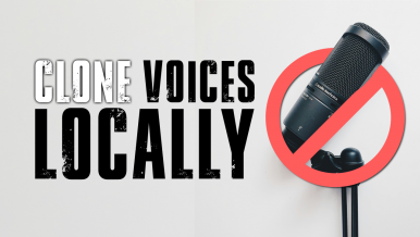 How to Use TTS Voice Cloning ai locally - Text to Speech ai Voice cloning locally on your PC.
