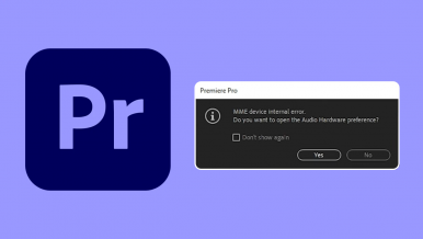 How to Fix MME Device Internal Error in Adobe Premiere Pro.