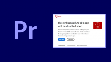 How to Fix Premiere Pro - This Unlicensed Adobe app will be disabled Soon.