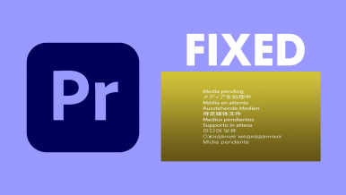 How to Fix Media Pending Error in Adobe Premiere Pro
