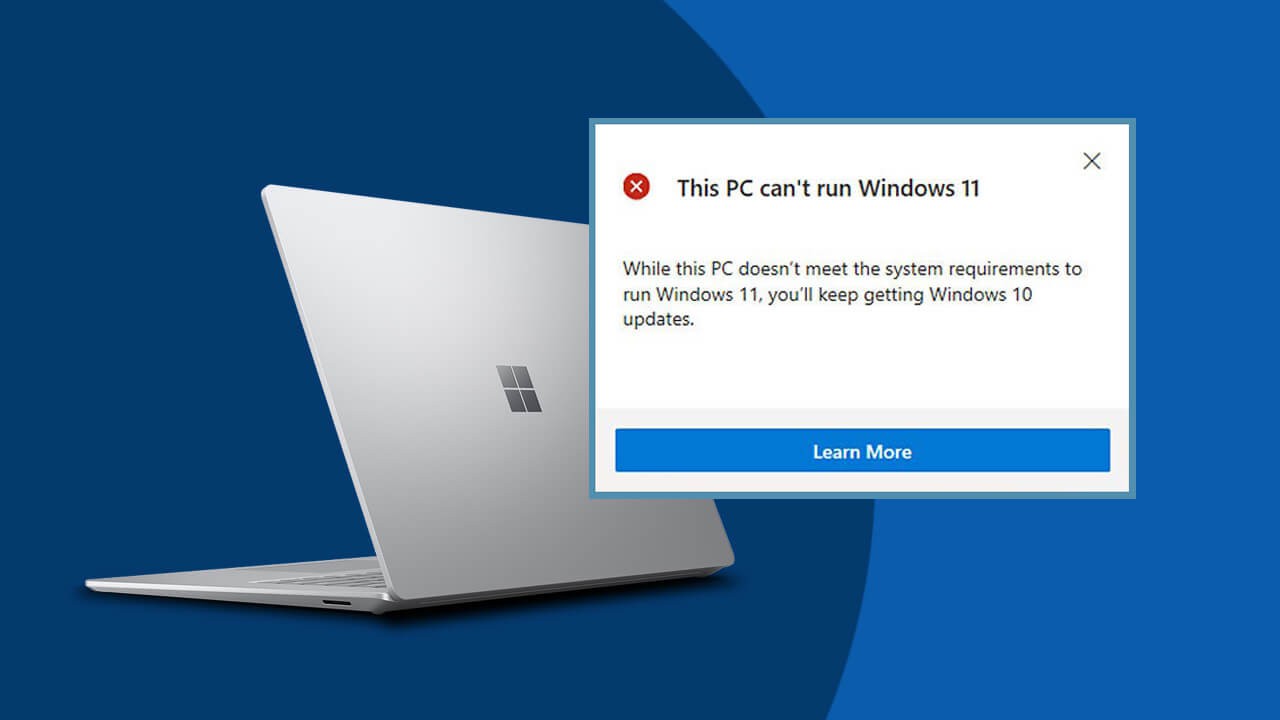 Windows 11 Fresh Install - This PC can't run Windows 11 - The Tech Journal
