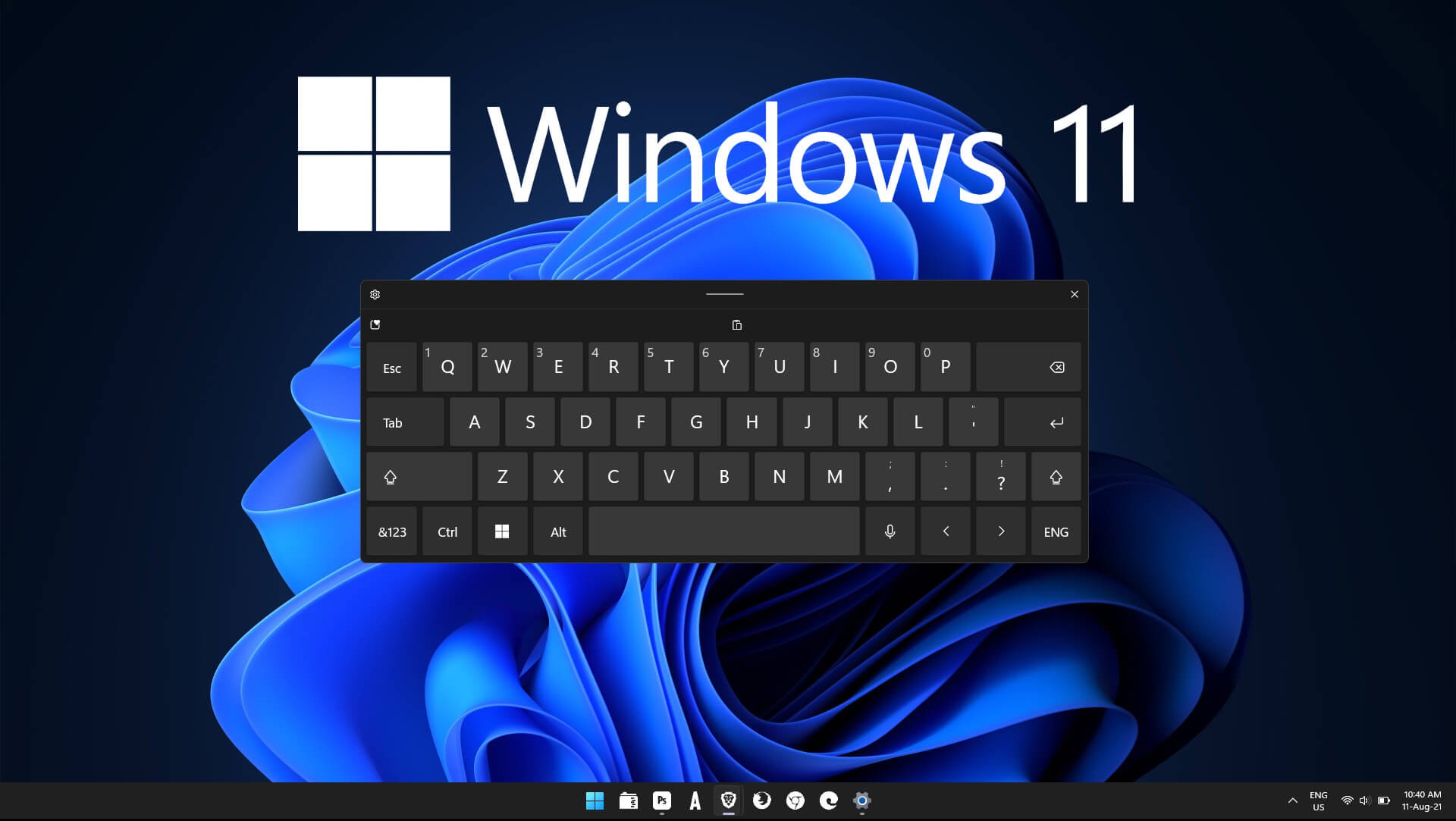 Download Windows 11 Build 25188 Touch Keyboard Settings Update