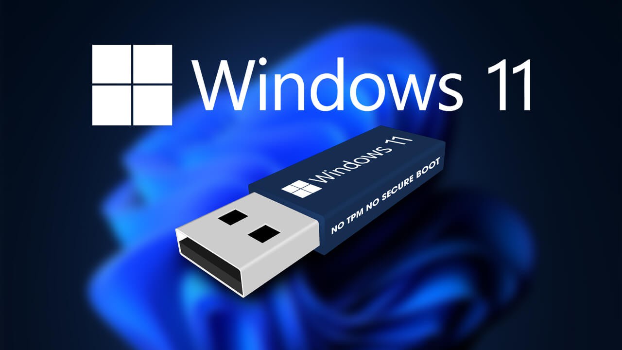 How to make a Windows 11 installation USB drive.