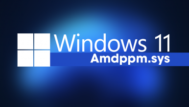 How to fix Amdppm.sys Stop Code BSOD error on Windows 11.