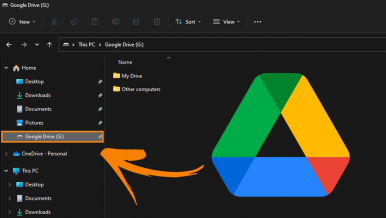 How to add and access Google Drive from File Explorer on Windows 11.