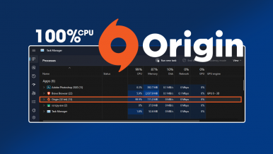How to fix high CPU usage in Origin.