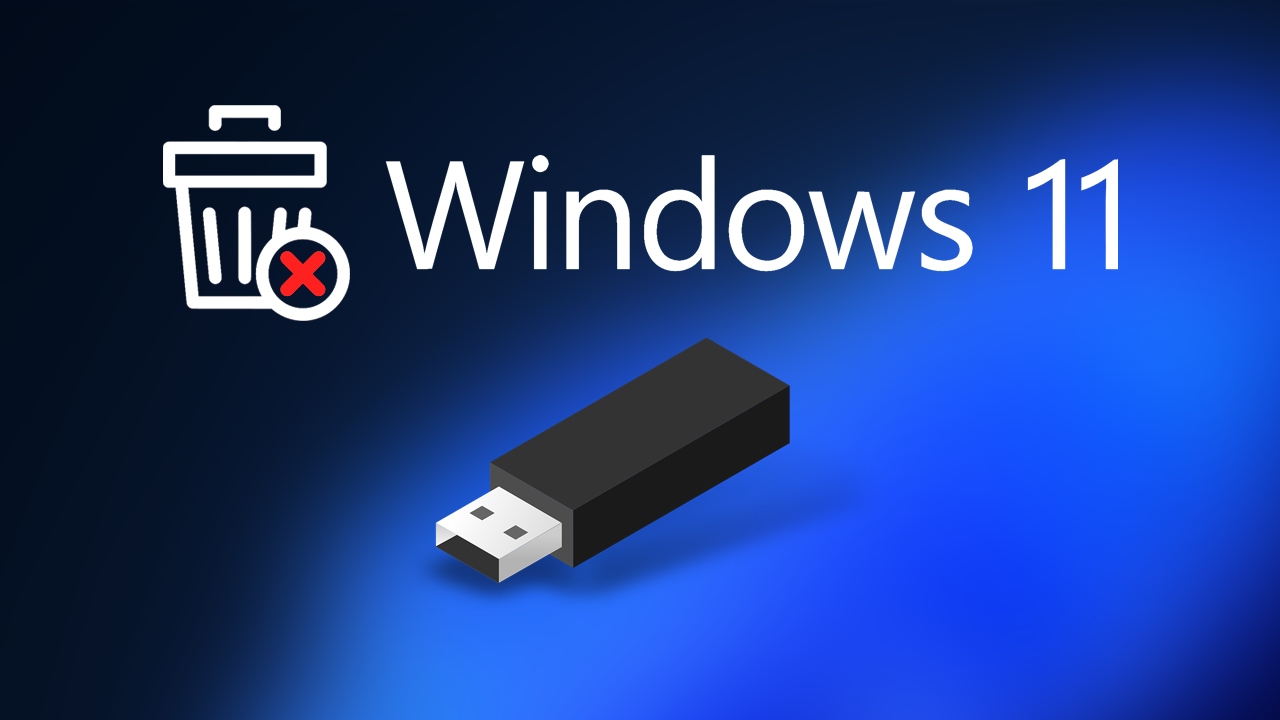 Til ære for Forvirre støj How to add or remove Write Protection from a USB flash drive on Windows 11.