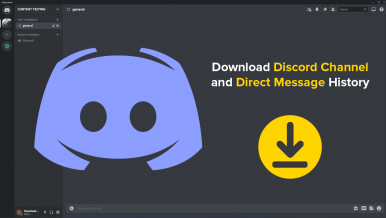 How to Download Discord Channel and Direct Message (DM) History.