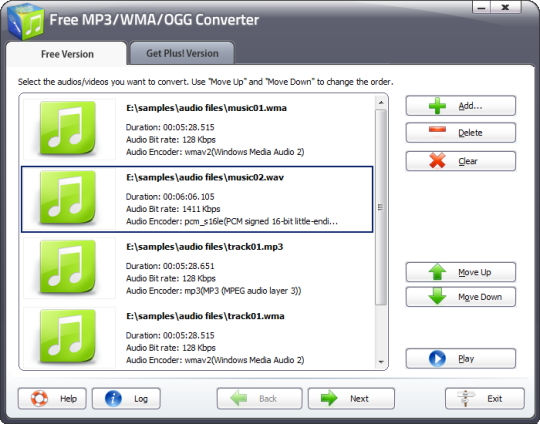 Markér kompensere liv Free MP3/WMA/OGG Converter | Audio converters and rippers