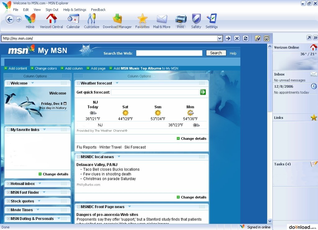 MSN Explorer  Web browsers