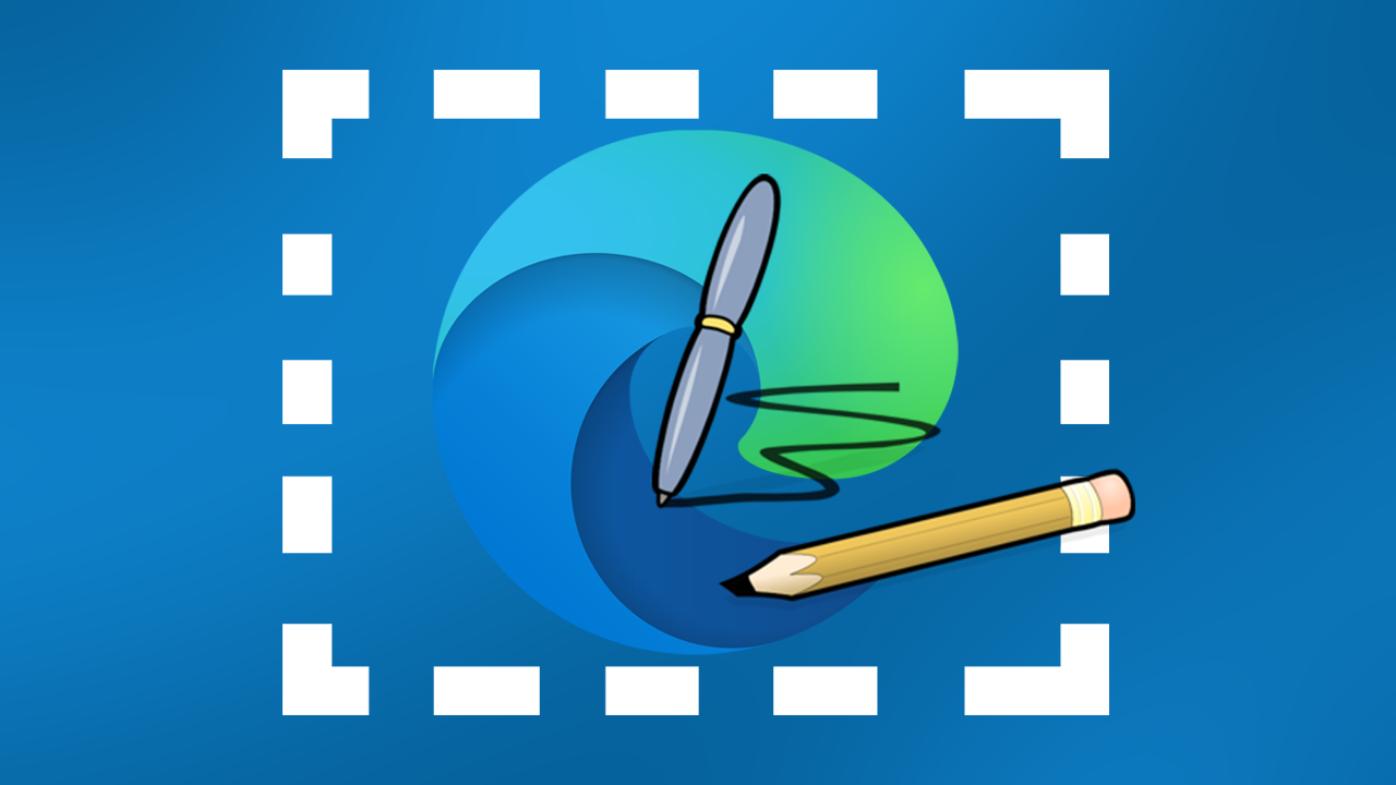 How to draw on screenshots you take in Microsoft Edge.