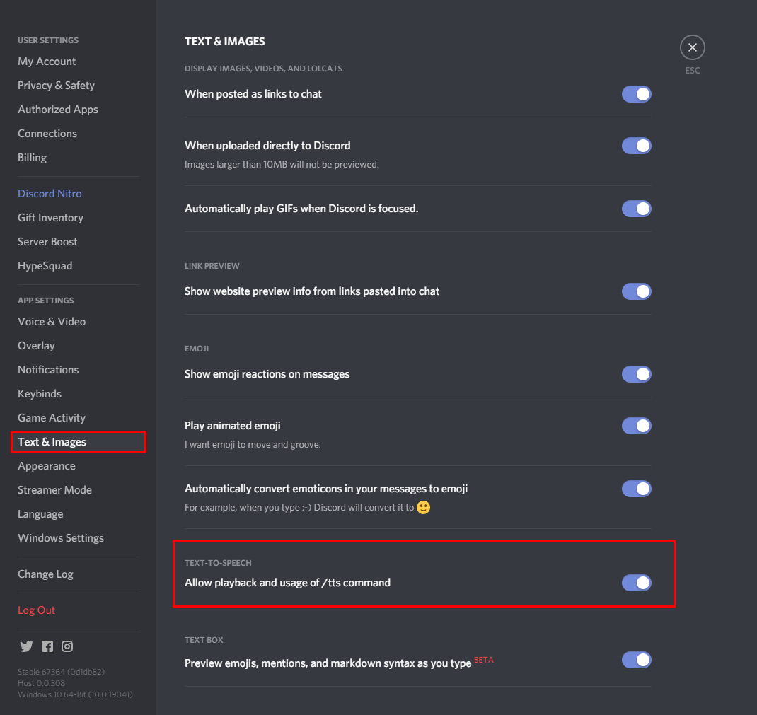 How to enable Text-to-Speech (TTS) on Discord. - How Do You Turn Off Text To Speech