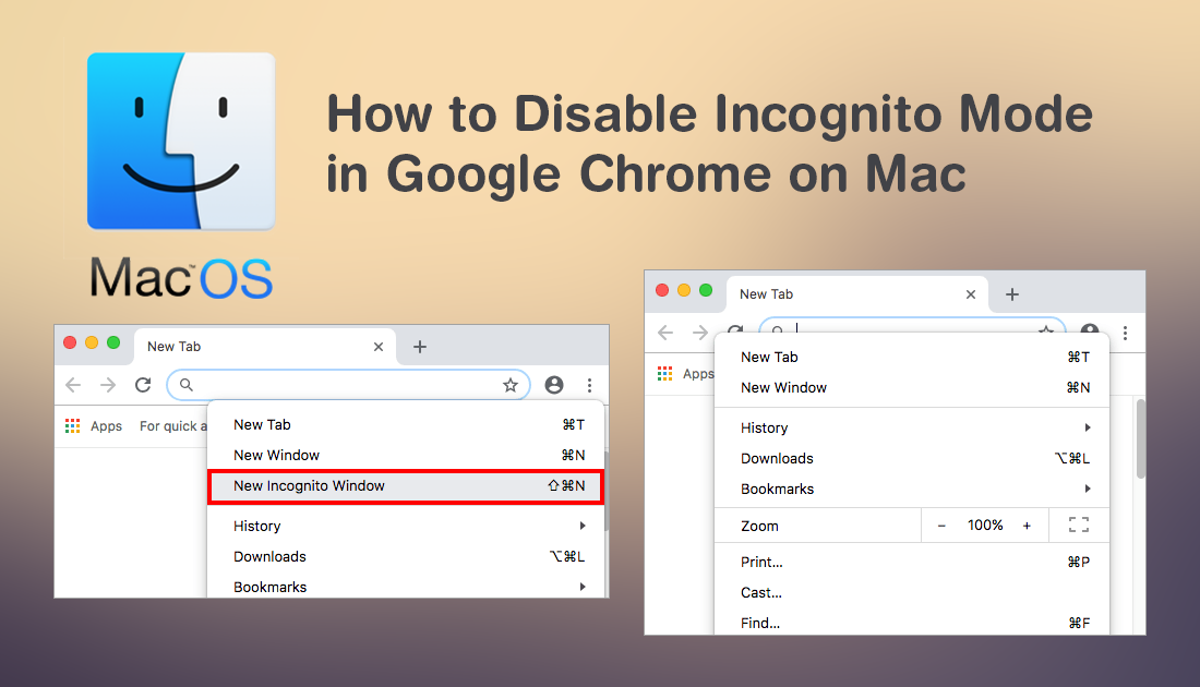 How To Disable Incognito Mode In Google Chrome On Mac