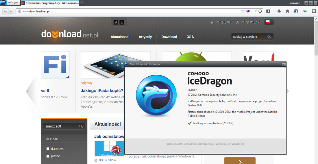 Comodo IceDragon 44.0.0.11 ENG | Web browsers