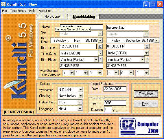 kundli mérkőzés készítő szoftver ingyenesen letölthető a Windows 7