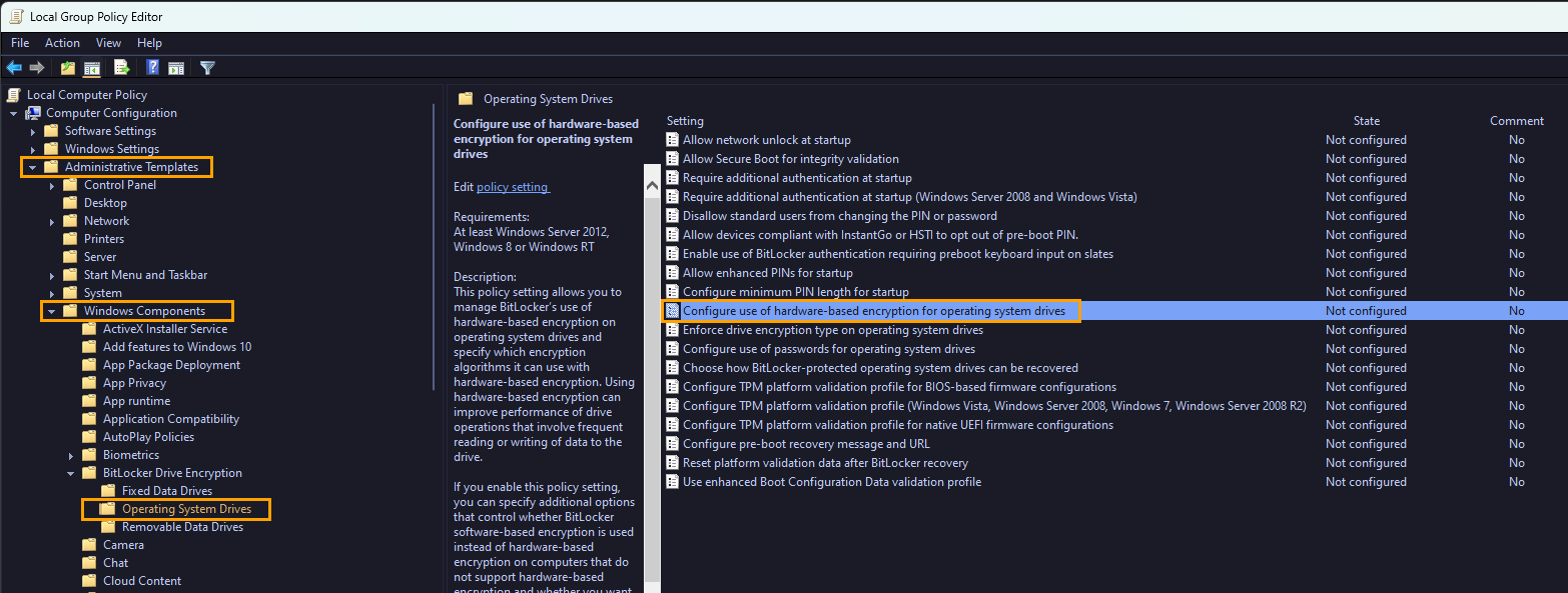 ssd slowed down by bitlocker fix