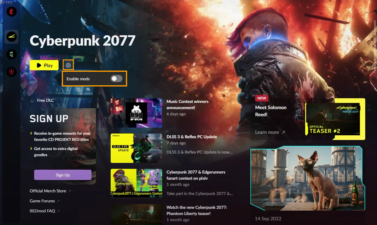 How to fix mods not working in Cyberpunk after updating 2023
