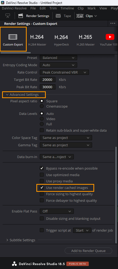 Solution the render STOP Problem in DaVinci Resolve