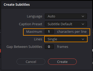 Create One-Word-at-a-Time Video Subtitles in Davinic Resolve