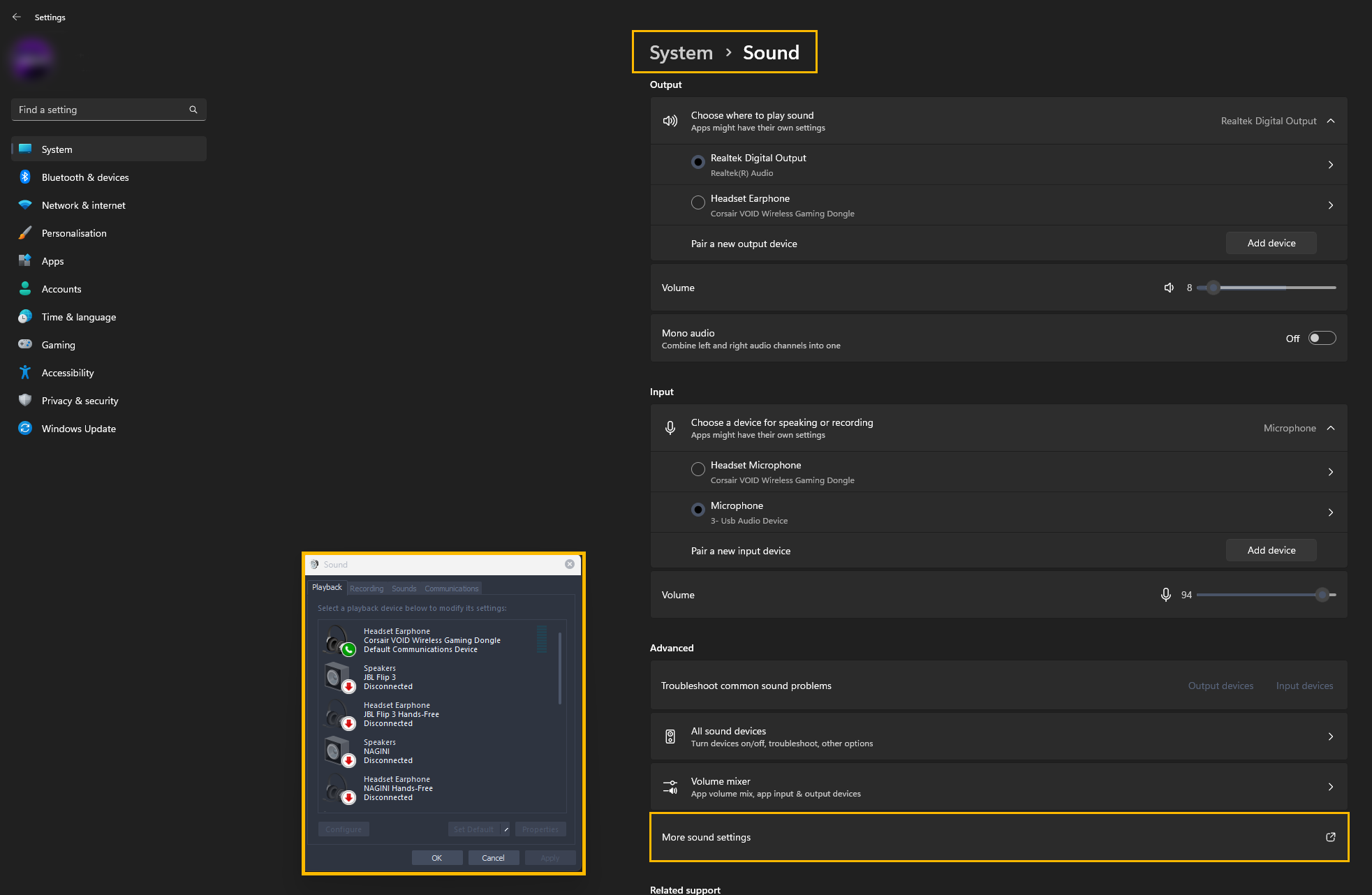 How to Disable Monitors as audio devices on Windows 11