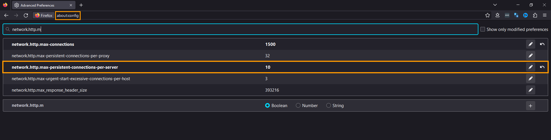 How to make Firefox use your full Internet connection speed