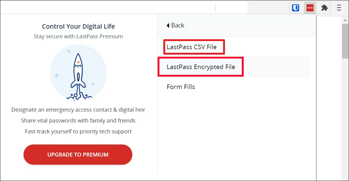 How to copy passwords from LastPass to Google Password Manager