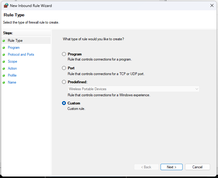 Fix SCRCPY Wireless not working