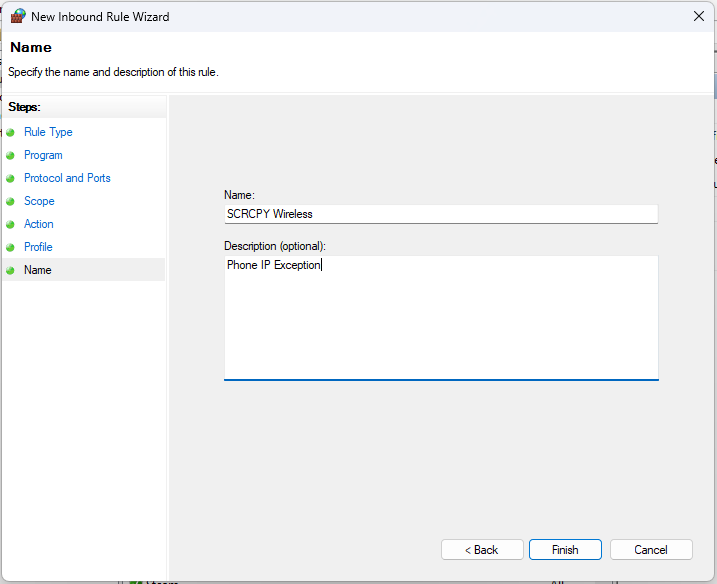 SCRCPY wireless keeps closing fix