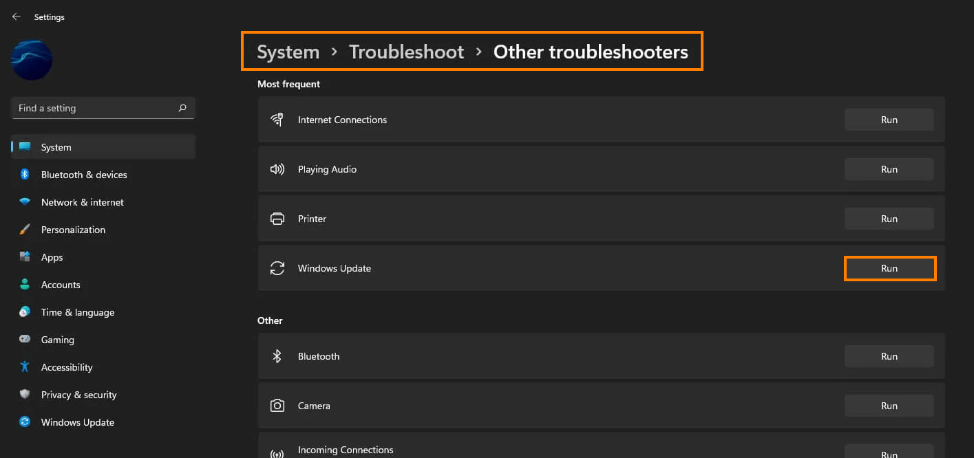 How to fix update error 0xc1190011f on Windows 11