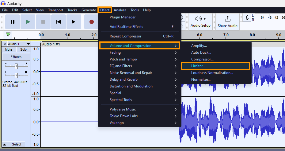 audacity microphone setup guide