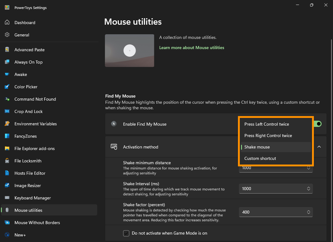 Highlight Mouse Pointer Mouse Cursor on Windows 10 & 11