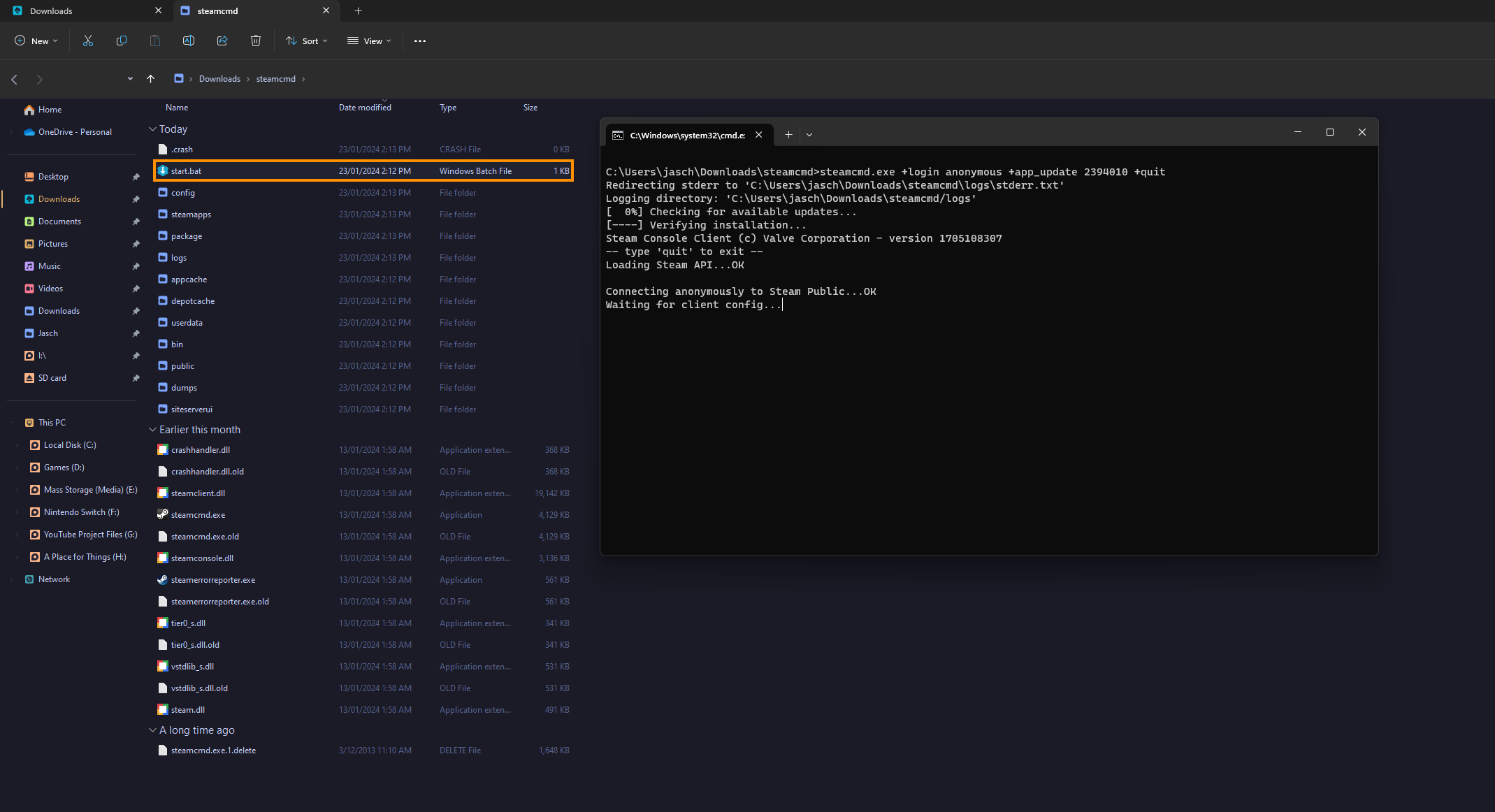 Set up a Palworld dedicated server