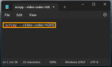 Fix Flickering Graphics in SCRCPY