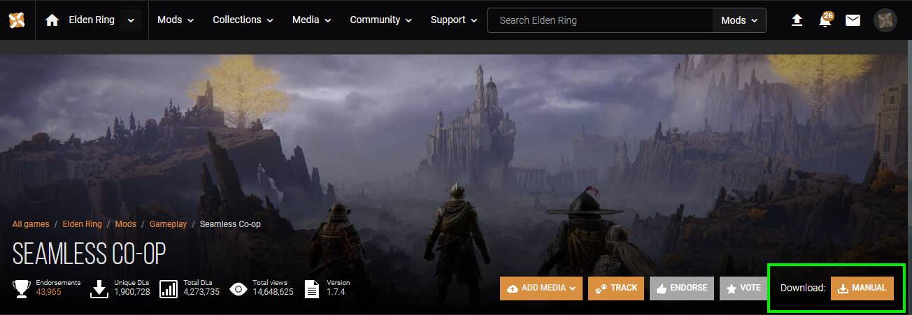 How to Use the Elden Ring Shadow of the Erdtree Seamless Multiplayer Mod
