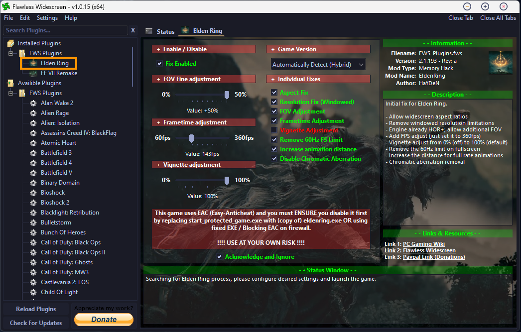 How to Add Ultrawide Support to Elden Ring Shadow of the Erdtree