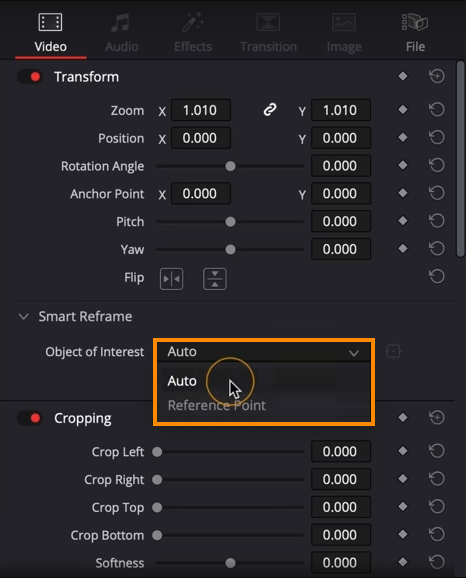 How to Use Smart Reframe in Davinci Resolve for Vertical Videos.