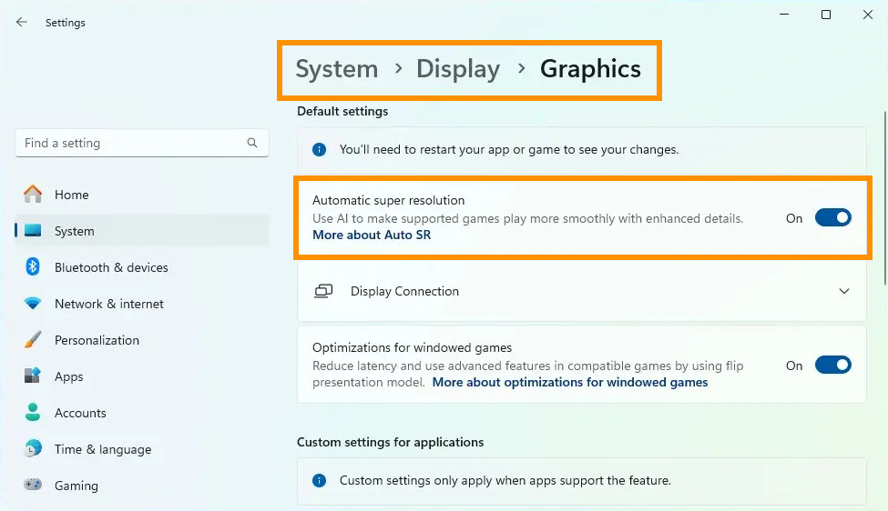 How to Enable the AI Super Resolution Feature on Windows