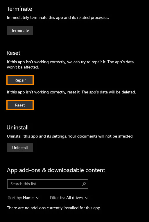 Xbox App error code 0x80073CF4 on Windows 11