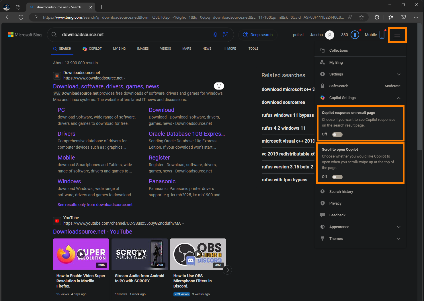 How to Turn Off AI Copilot Responses in Bing Search.