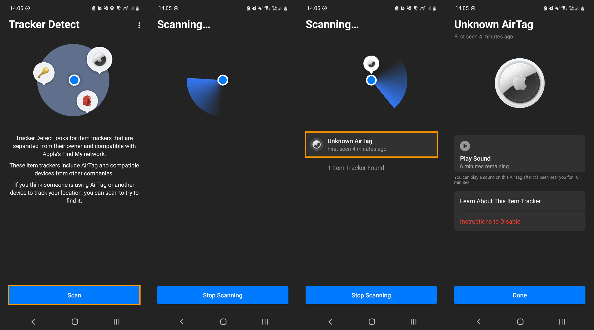 Scanning AirTags: How to Look for Nearby AirTags Using an Android