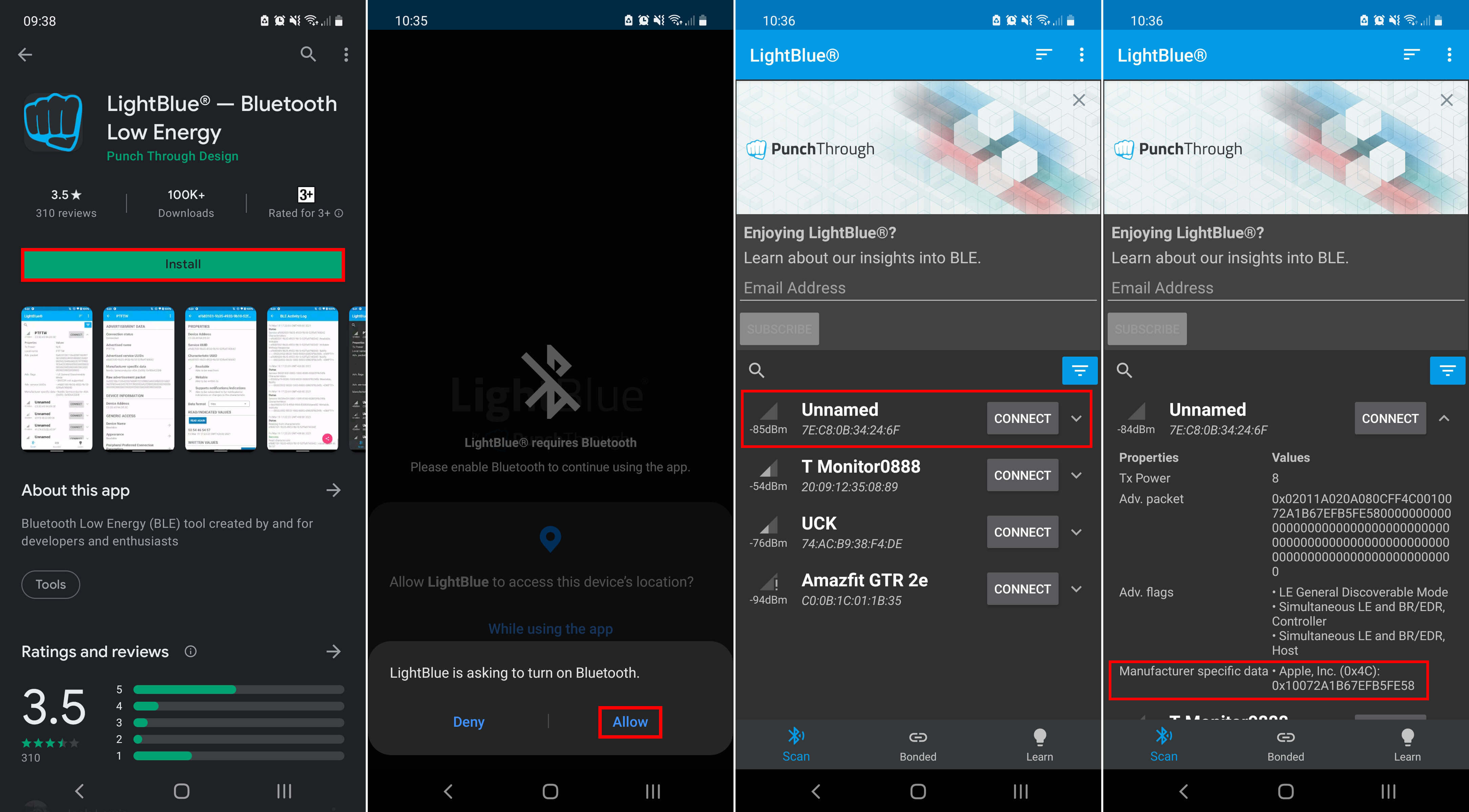 Locate AirTags with Android Device