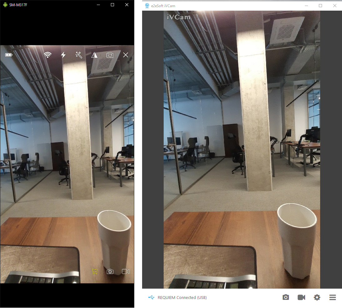 phone as a webcam on windows 10